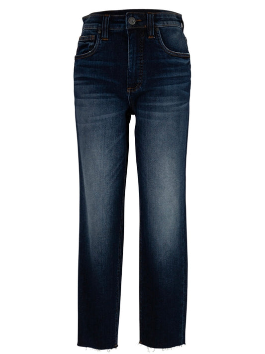 Rachael High Rise Fab Ab Mom Jean - Management Wash