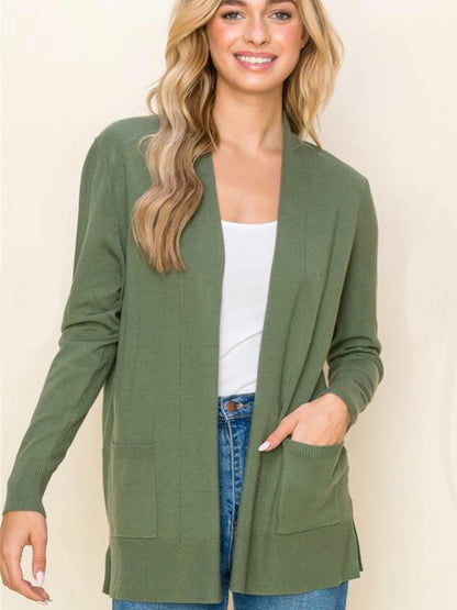 Millie Sweater Cardigan - Olive