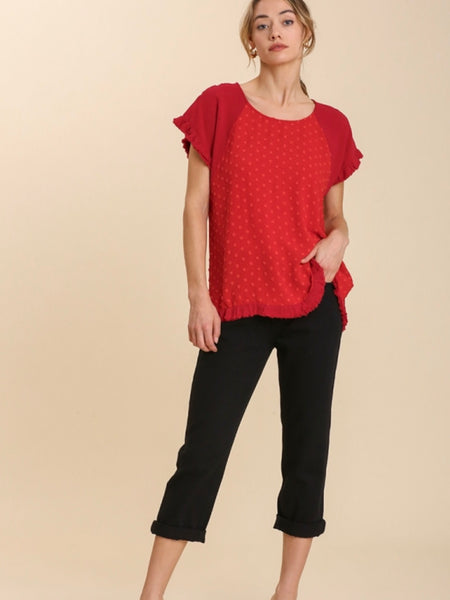 Maddison Top - Red