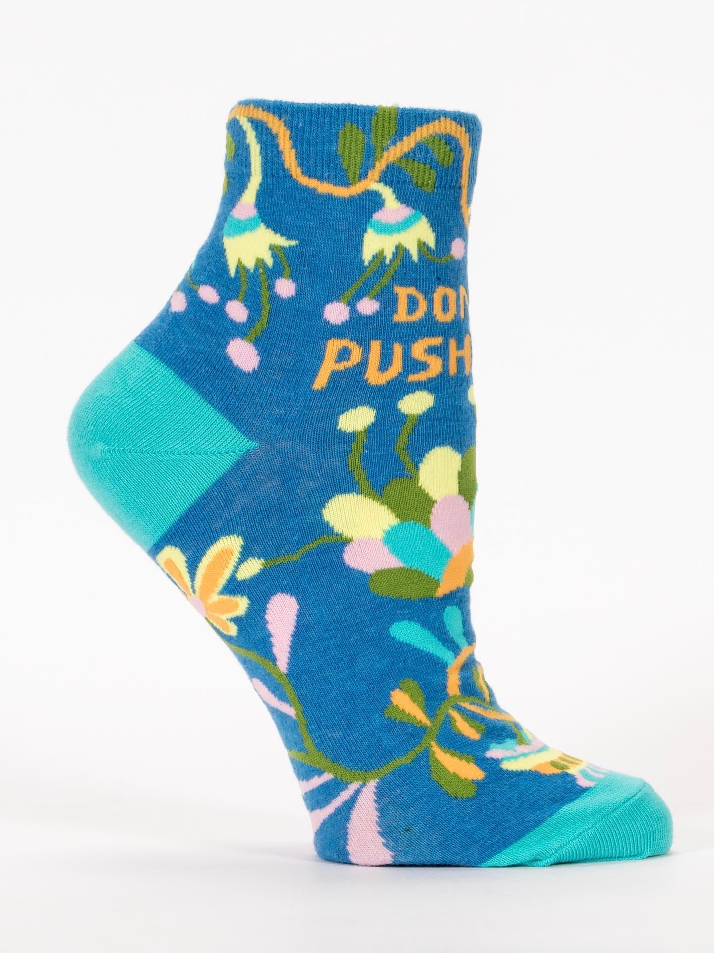 Women’s Don’t Push Me Ankle Socks