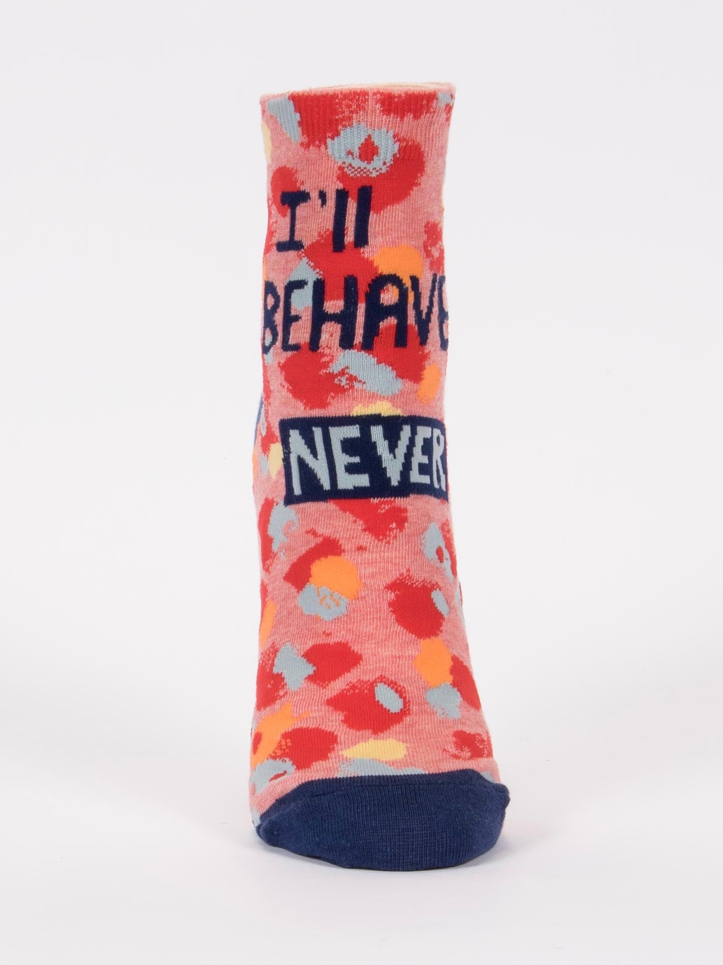 Women’s I’ll Behave Never Ankle Socks