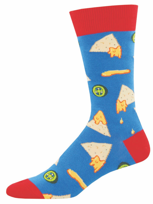 Men’s Nacho Business Socks Blue