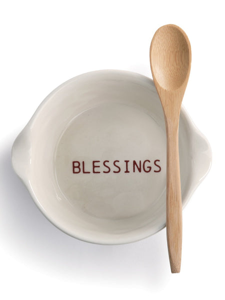 Blessings Appetizer Bowl with Spoon
