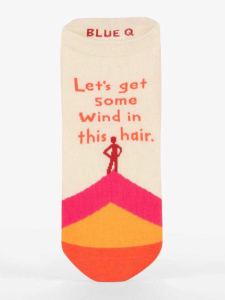 Women’s Wind In Hair Sneaker Socks