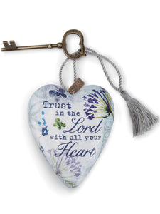 Trust in the Lord Art Heart