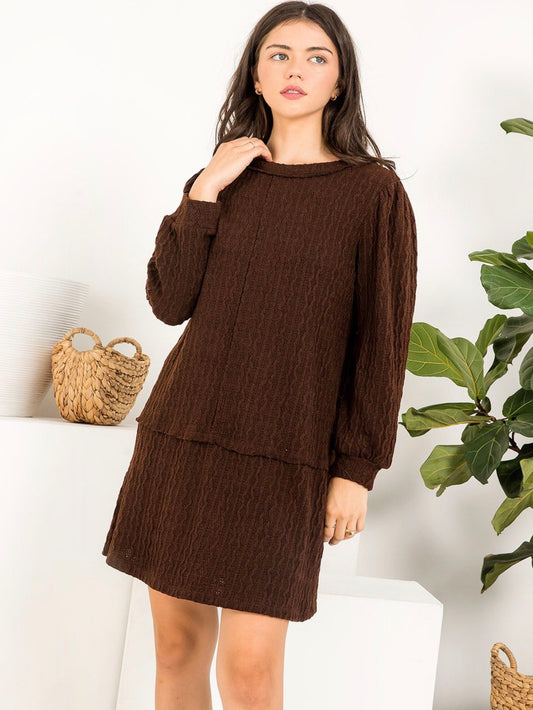 Magnolia Dress - Brown
