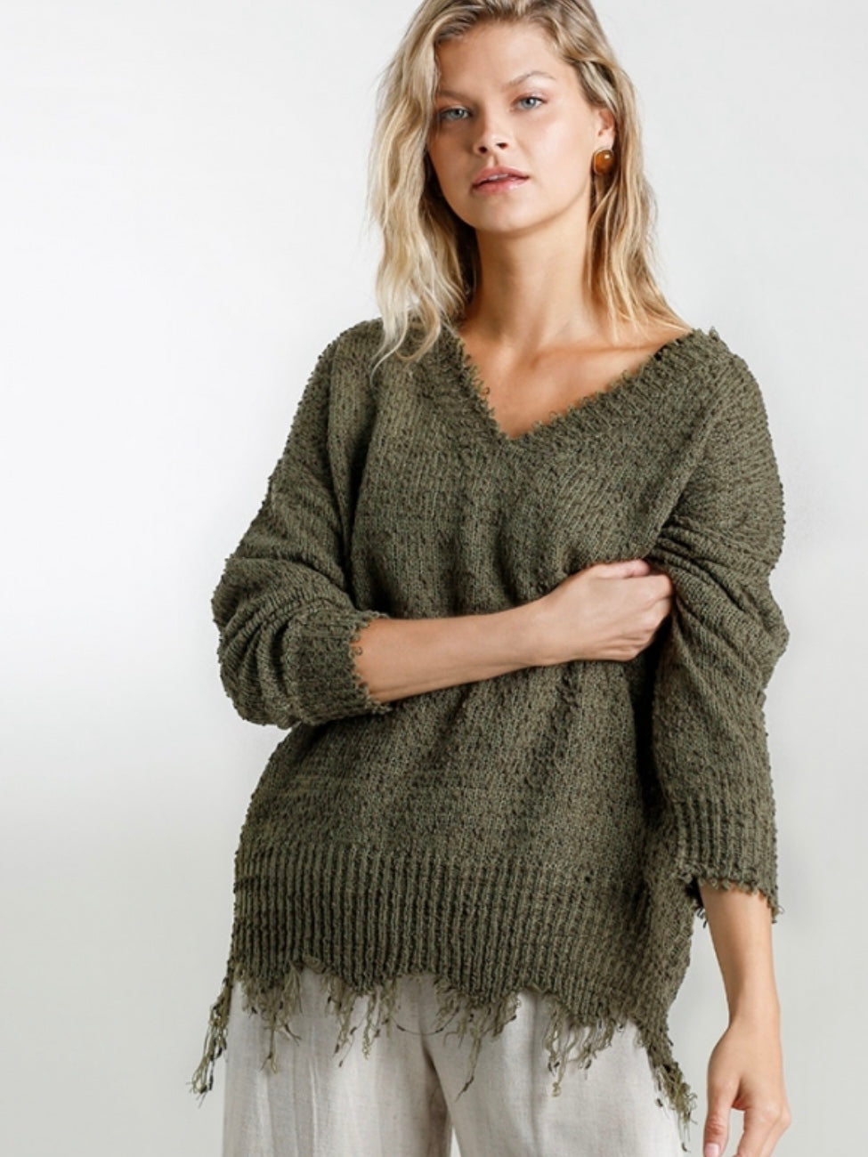 Jayleen Sweater - Olive