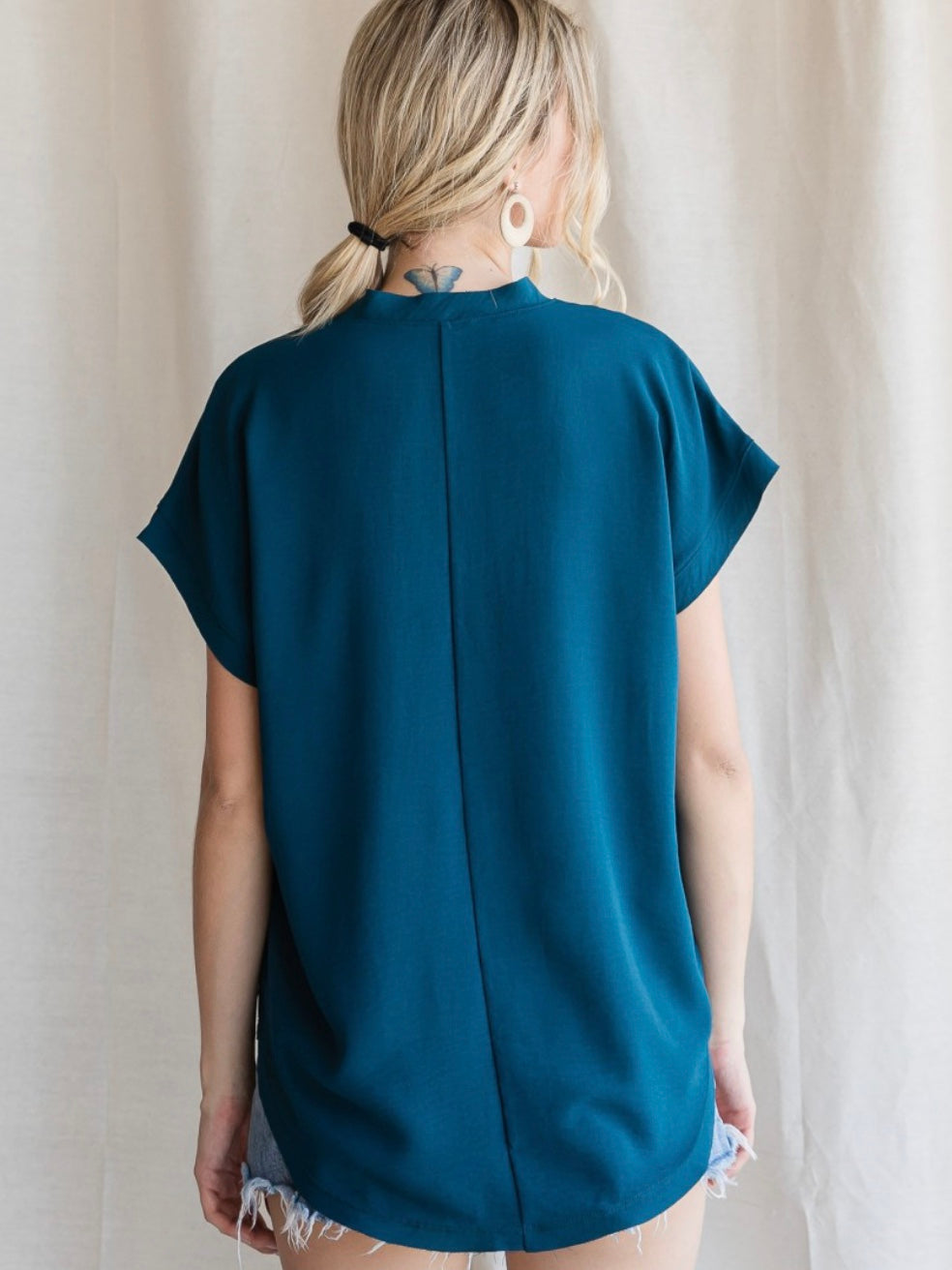 Ashlyn Top - Teal