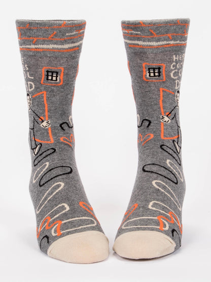 Men’s Here Comes Cool Dad Crew Socks