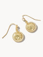 Aura Drop Earrings - Gold