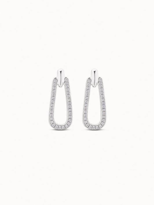 Prosperity Topaz Earrings - Silver