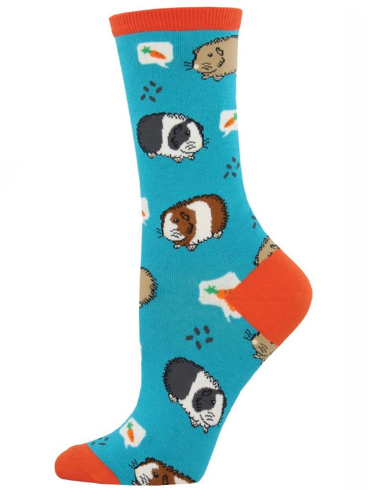 Women’s Guinea Pigs Socks Turquoise