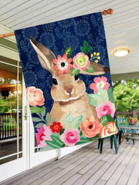 Bunny Bliss Standard Flag (Flag Pole Sold Separately)