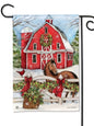 Christmas On the Farm Garden Flag (Flag Stand Sold Separately)