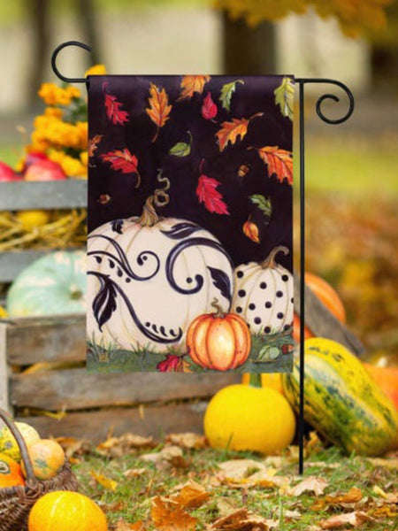 Painted Pumpkins Garden Flag (Flag Stand Sold Separately)