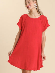 Jordan Dress - Poppy Red