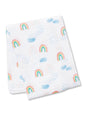 Rainbow Sky Swaddling Blanket