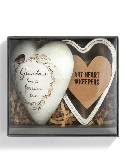 Grandma Art Heart Keeper