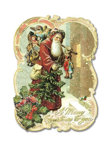 Old World Santa Boxed Cards