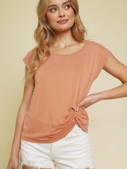 Aleena Top - Apricot