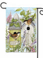 Birdhouse Vines Garden Flag (Flag Stand Sold Separately)