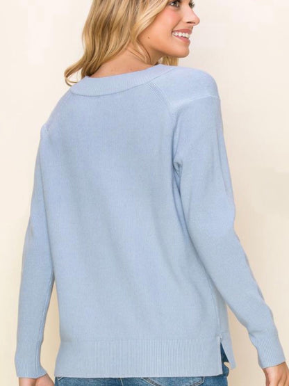 Oaklyn Sweater - Light Blue