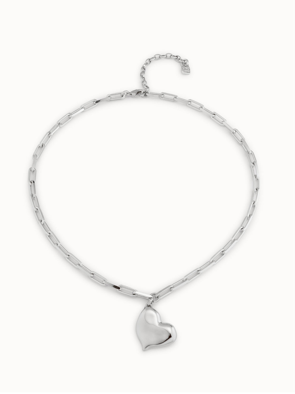 Heartbeat Necklace - Silver
