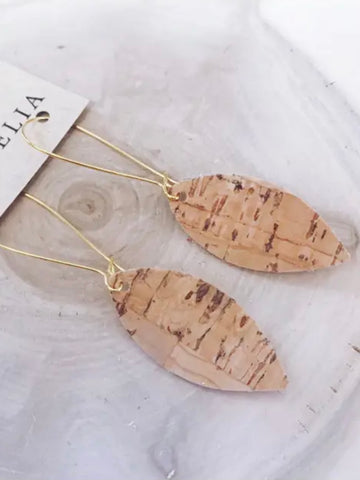 Drop Earrings Collection | Gold Cork
