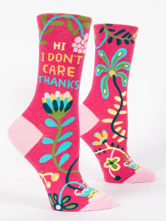 Women’s Hi I Don’t Care Socks