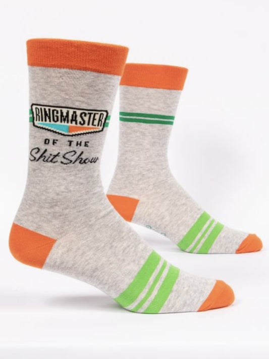 Men’s Ringmaster of the S**t Show Crew Socks