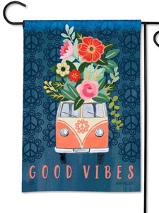 Good Vibes Garden Flag (Flag Stand Sold Separately)