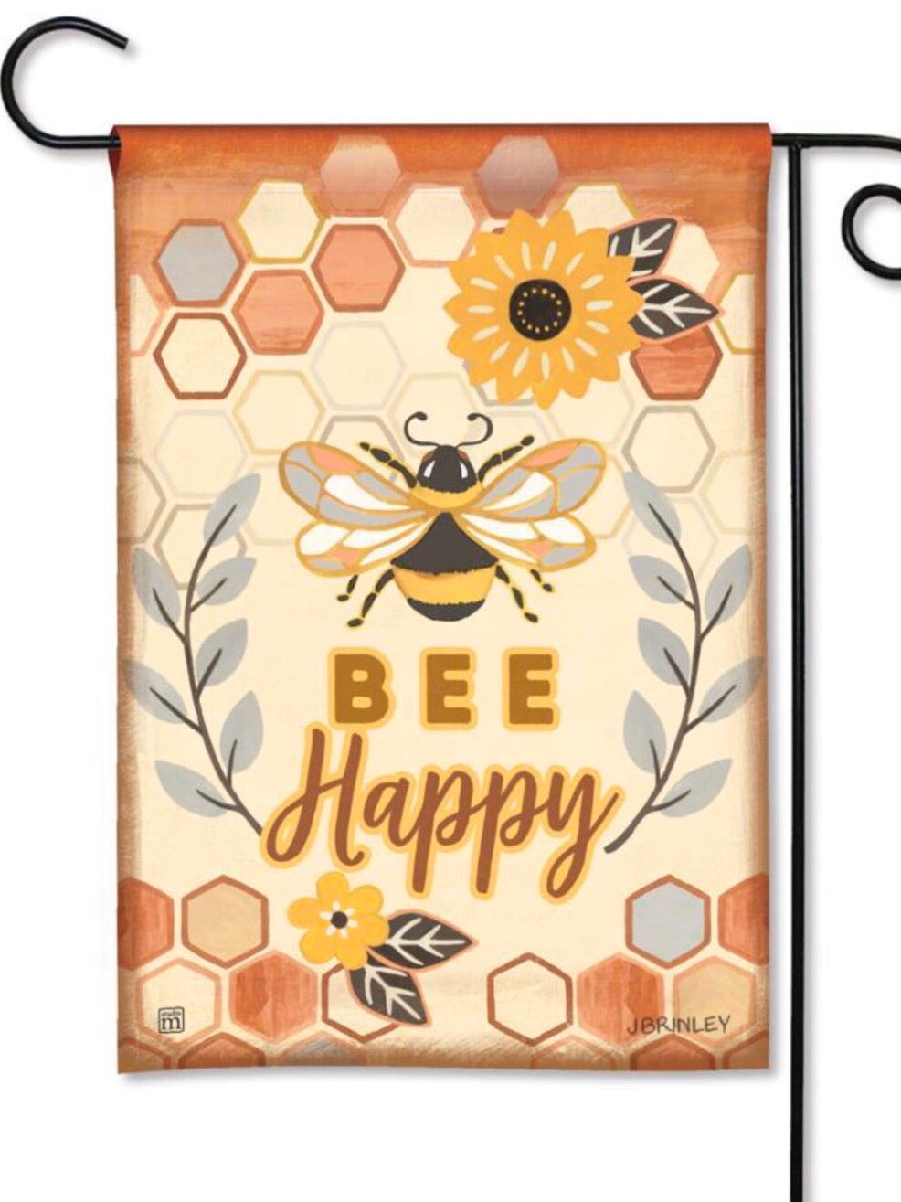 Honey and Hive Garden Flag (Flag Stand Sold Separately)