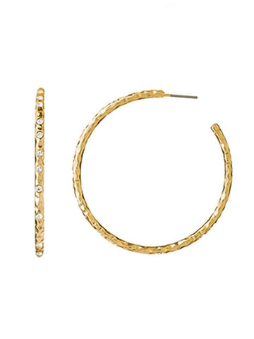 Fizz Hoop Earrings - Gold