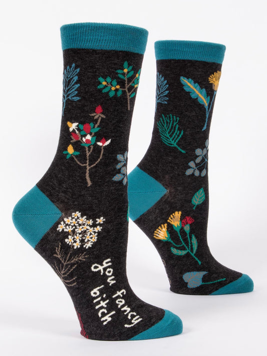 Women’s You Fancy B***h Crew Socks