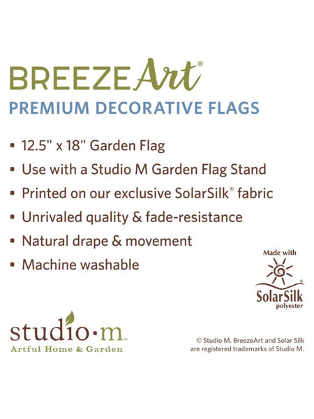 Autumn Floral Garden Flag (Flag Stand Sold Separately)