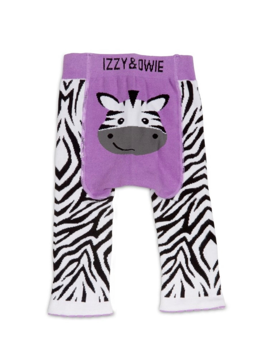 Zebra Cozy Baby Leggings