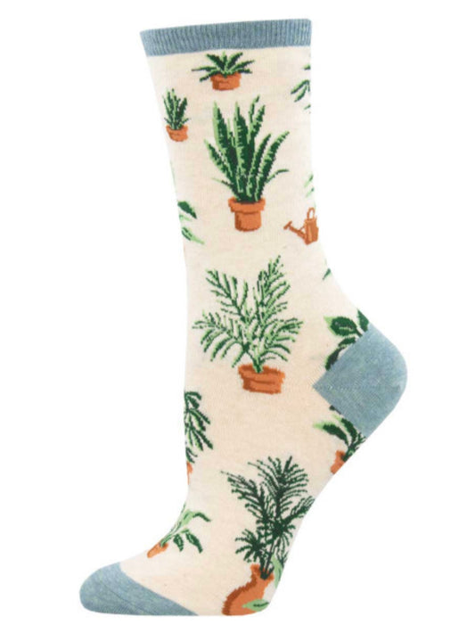 Women’s Home Grown Socks Ivory Heather