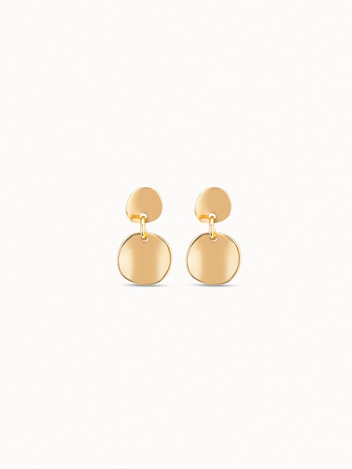 Scales Earrings - Gold
