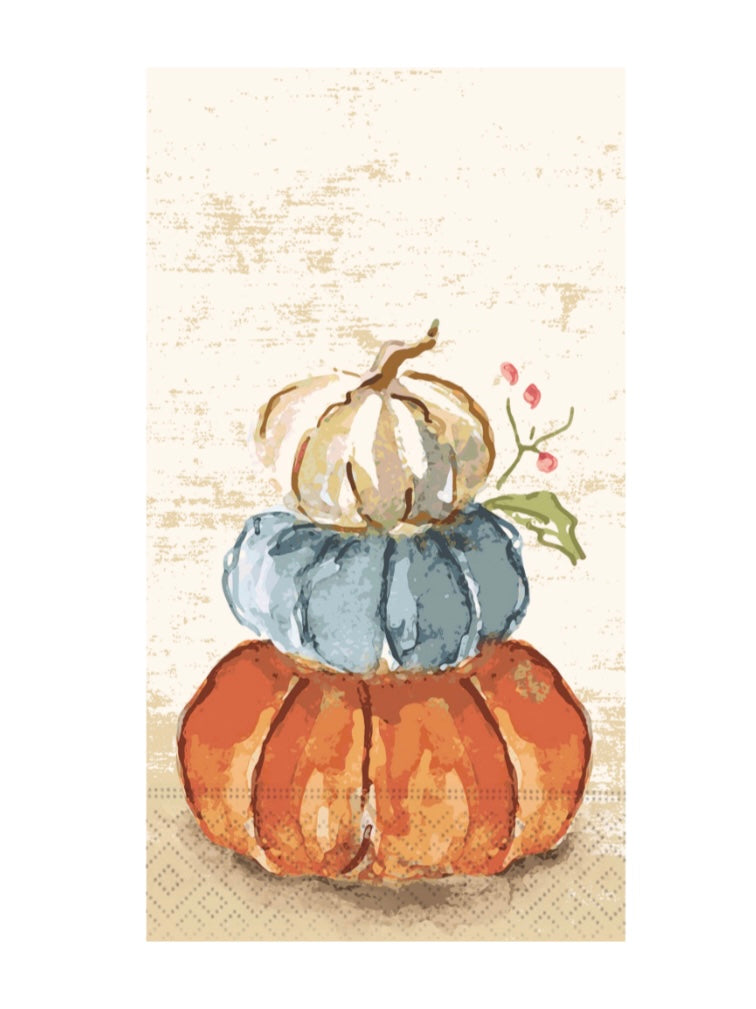 Pumpkin Harvest Guest Napkin