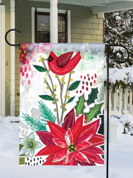 Christmas Snippets Garden Flag (Flag Stand Sold Separately)