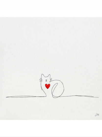 Cat Love Wall Art