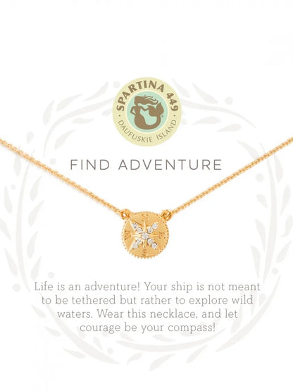 Sea La Vie Adventure Necklace - Gold