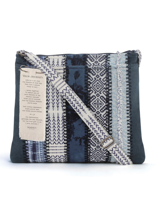 Your Journey Indigo Crossbody Bag