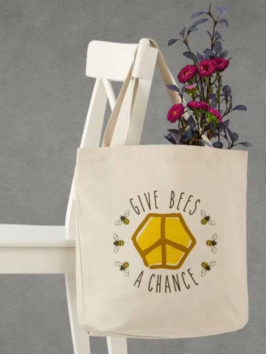 Give Bees a Chance Tote