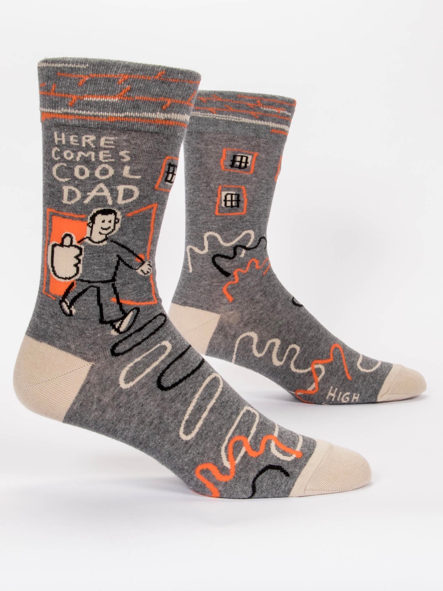 Men’s Here Comes Cool Dad Crew Socks