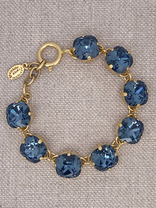 La Vie Classic Gold Bracelet - Midnight Blue