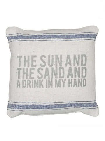 Sun and Sand Pillow