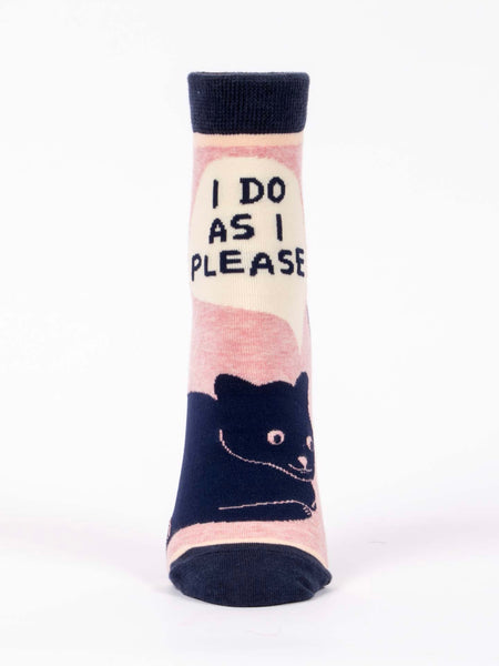 Women’s I Do As I Please Ankle Socks