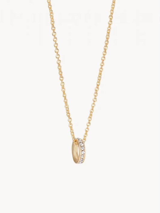 Sea La Vie Grateful Necklace - Gold