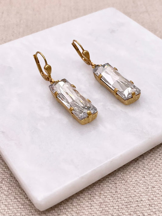 Christine Earrings - Gold with Shade